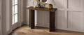 Stead Fluted Console Table - Small Entry Table - Modern, Mid-Century Home Decor - Living Room Furniture