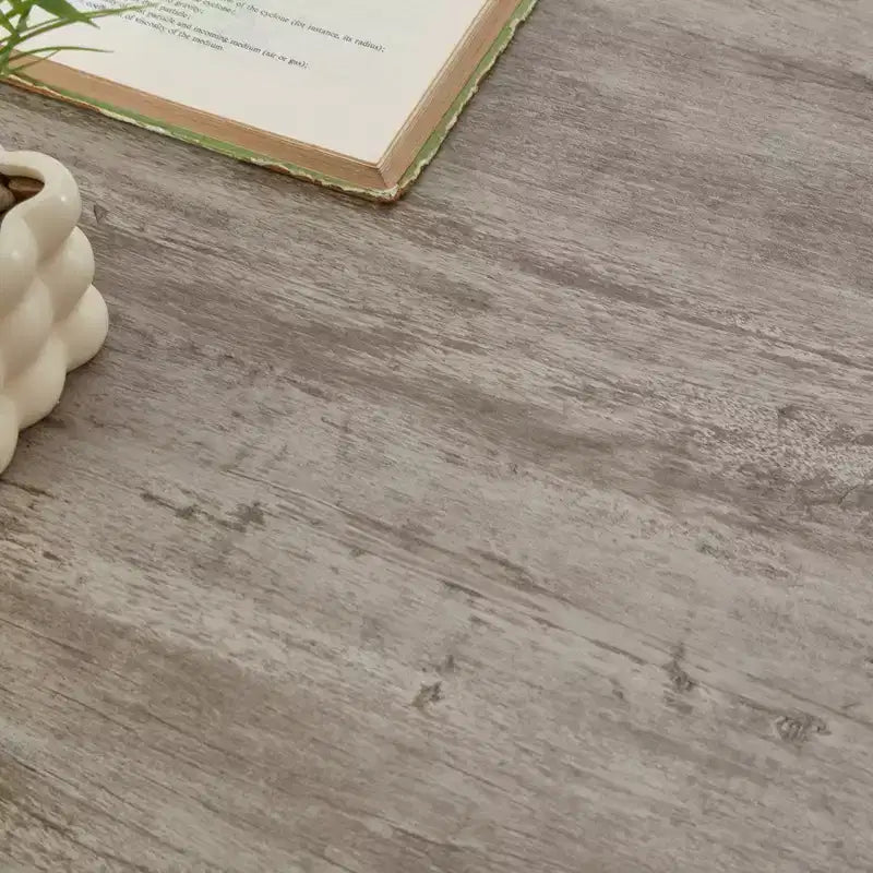 Table basse en bois et MDF avec base piédestal 47,5"L × 18"H