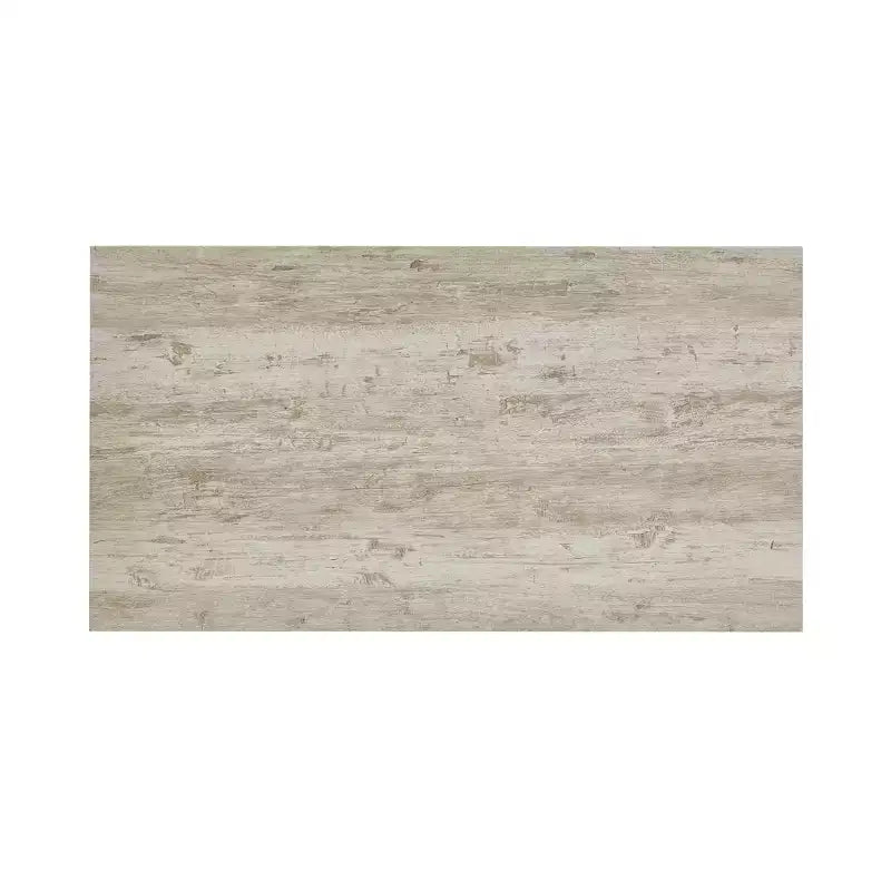 Table basse en bois et MDF avec base piédestal 47,5"L × 18"H