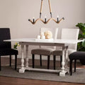 Console pliante en pin et MDF, table à manger 157,5 cm l. × 76,2 cm H.