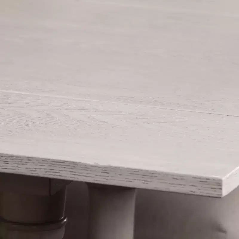 Console pliante en pin et MDF, table à manger 157,5 cm l. × 76,2 cm H.