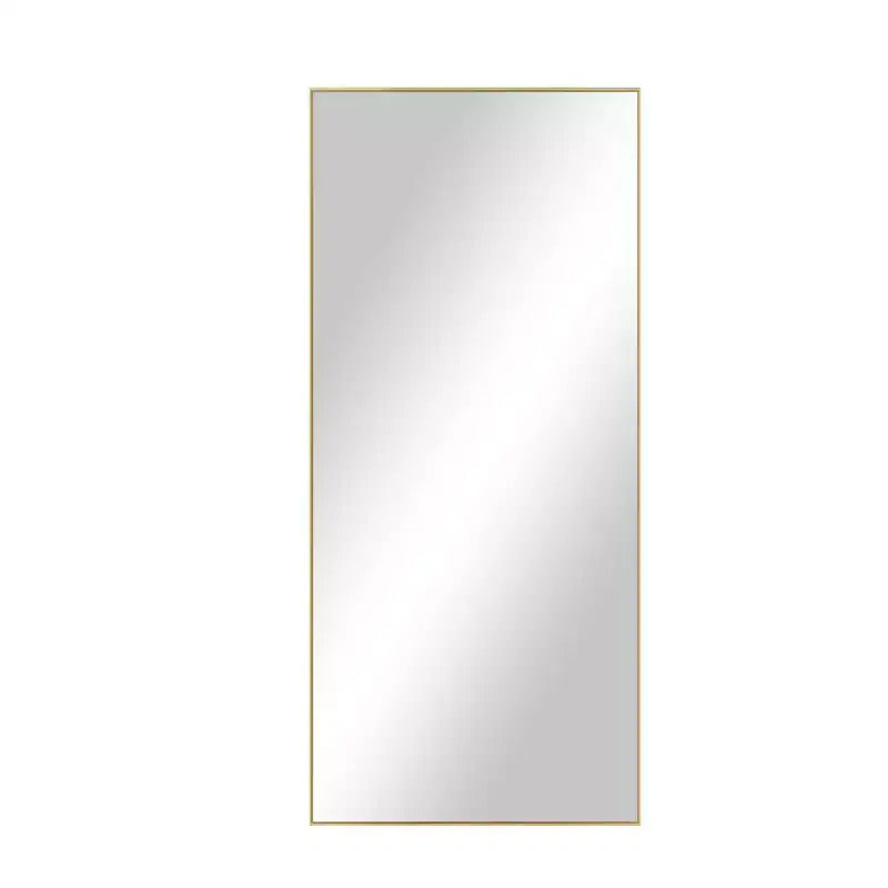 Miroir pleine longueur en alliage d'aluminium avec support 71"H × 31"L