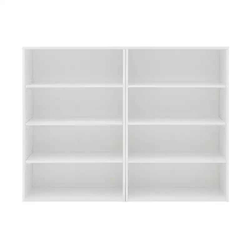 Étagère double couche en MDF à 8 niveaux 180,34 cm (H) × 60 cm (P)