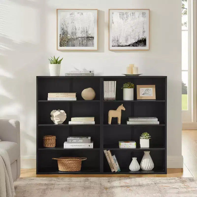 Étagère double couche en MDF à 8 niveaux 180,34 cm (H) × 60 cm (P)