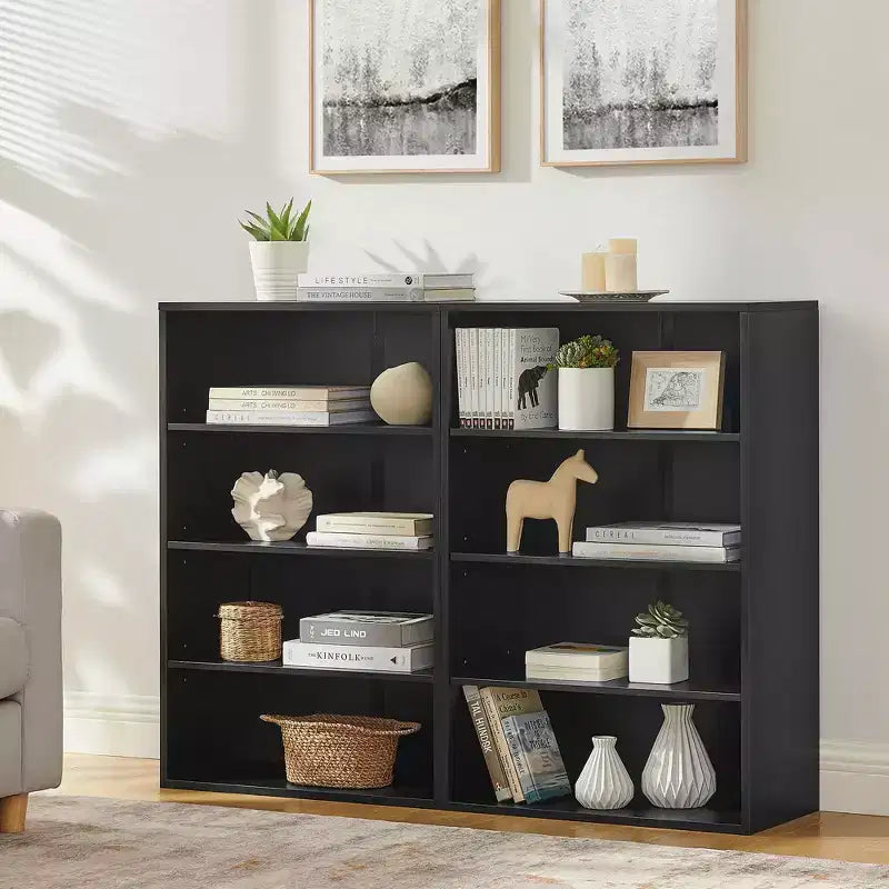 Étagère double couche en MDF à 8 niveaux 180,34 cm (H) × 60 cm (P)
