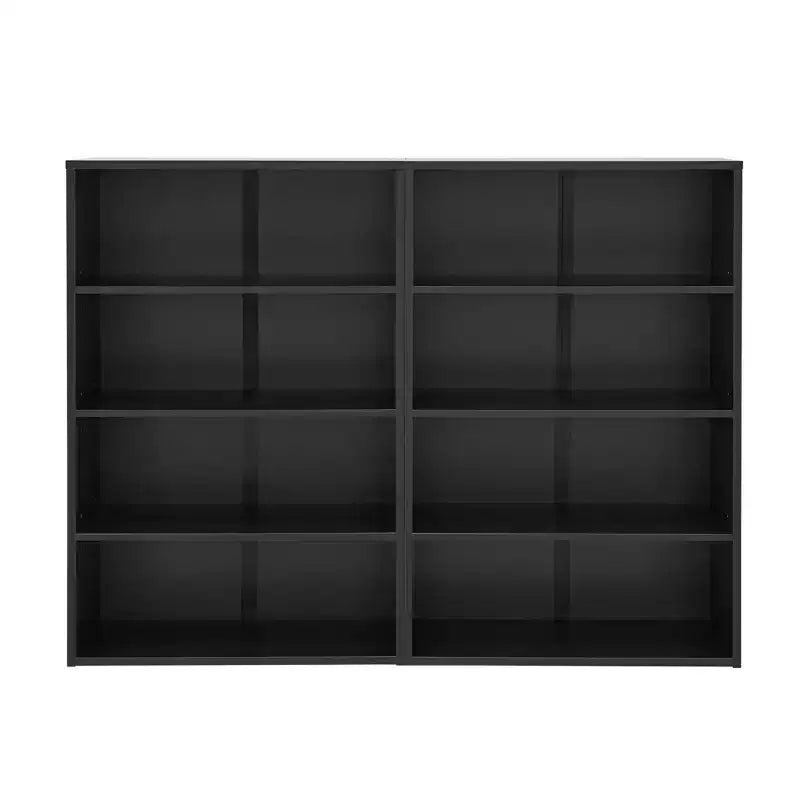 Étagère double couche en MDF à 8 niveaux 180,34 cm (H) × 60 cm (P)