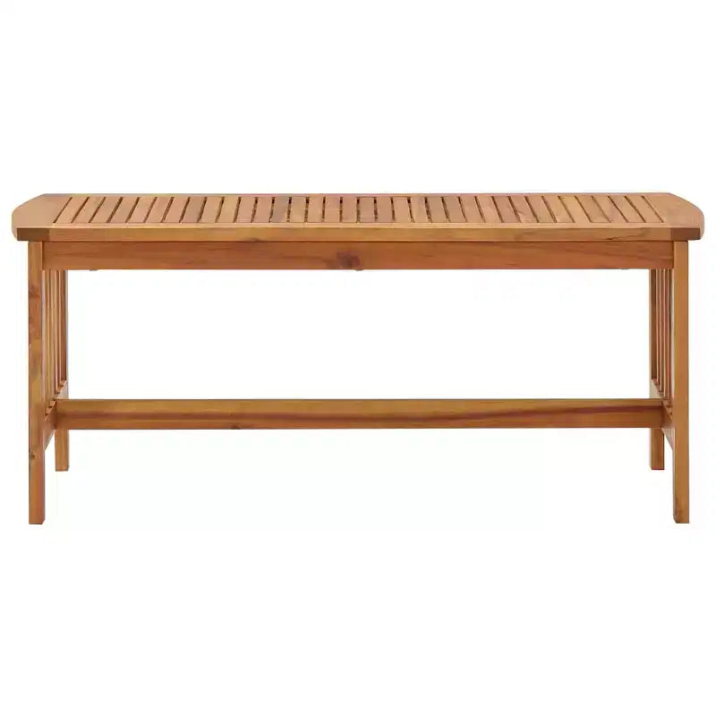Table basse en bois d'acacia massif 102 cm (L) × 50 cm (P)