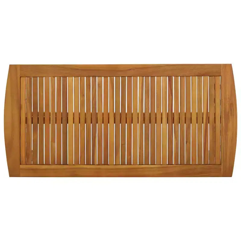 Table basse en bois d'acacia massif 102 cm (L) × 50 cm (P)