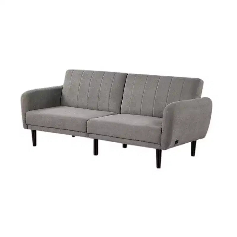 Canapé-lit futon pliant en microfibre 81 po (largeur)