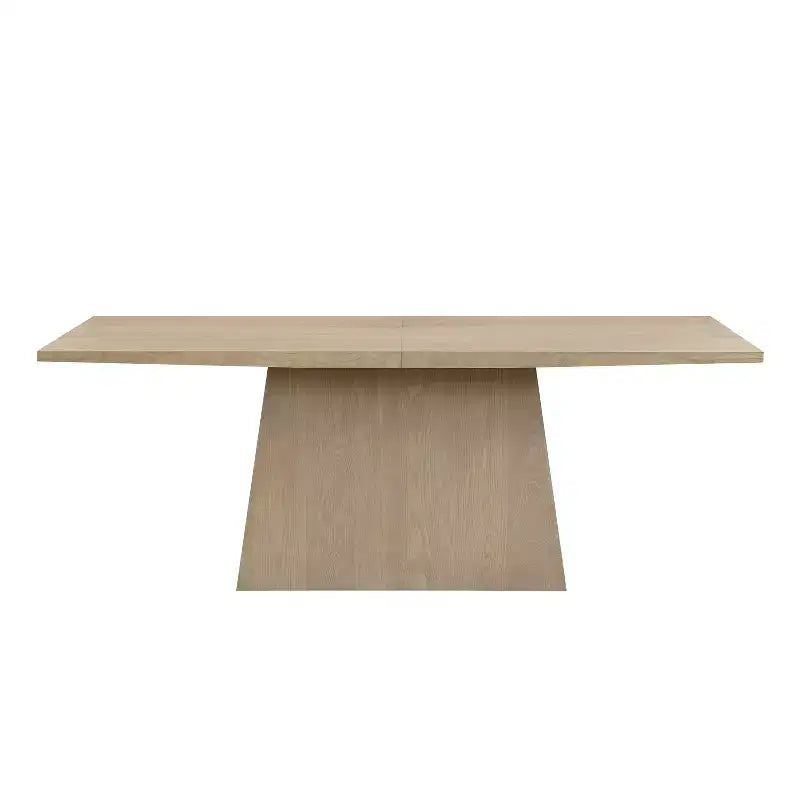 Table à manger sur pied surdimensionnée de style campagnard en bois et MDF 57.5 kg