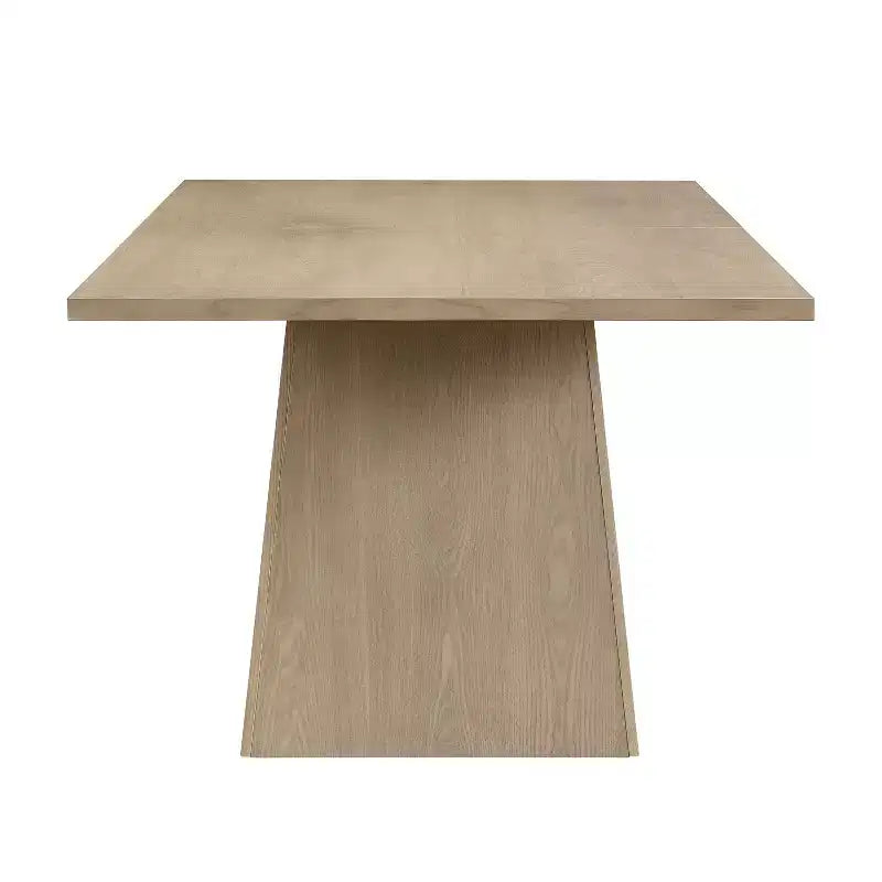 Table à manger sur pied surdimensionnée de style campagnard en bois et MDF 57.5 kg