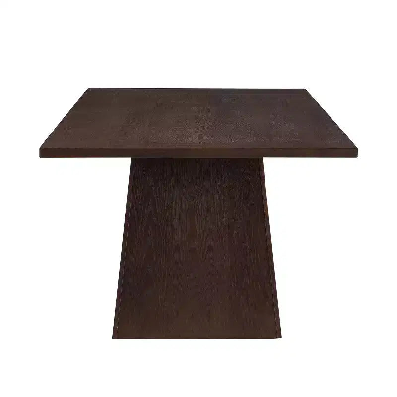 Table à manger sur pied surdimensionnée de style campagnard en bois et MDF 57.5 kg