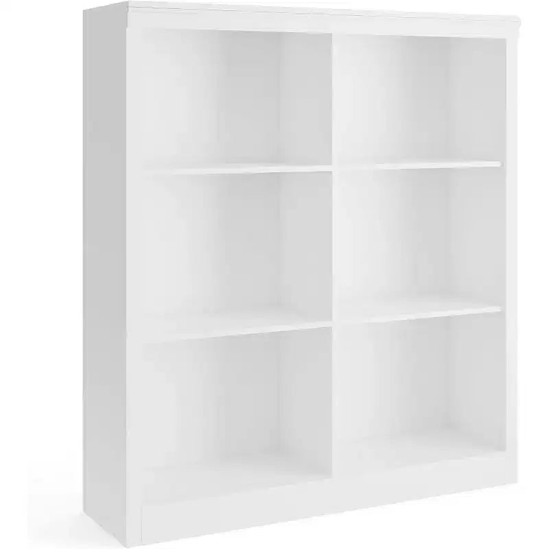 Étagère ouverte à 6 cubes et 3 niveaux en MDF, 40 kg