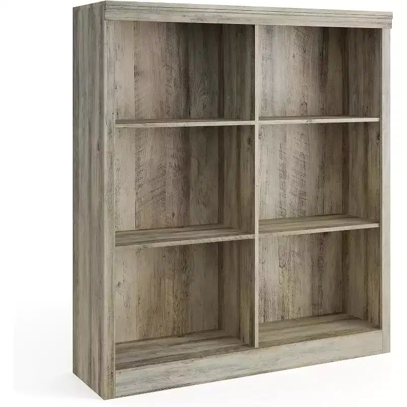 Étagère ouverte à 6 cubes et 3 niveaux en MDF, 40 kg