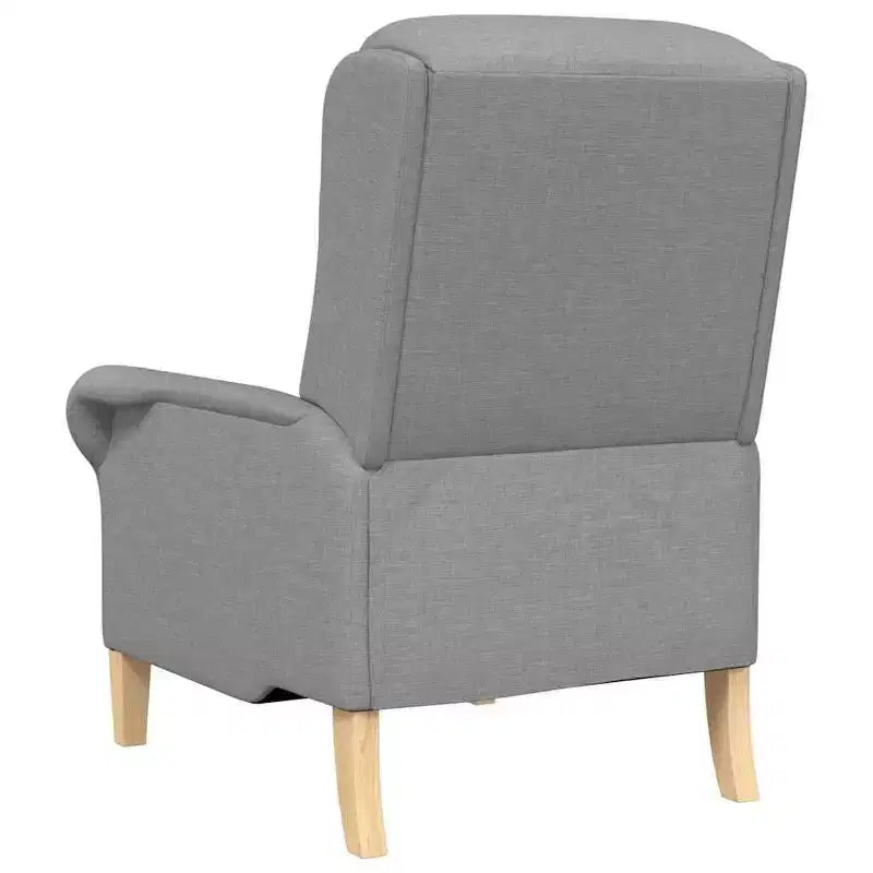 Fauteuil en tissu, cadre en bois composite 76 × 94 × 102 cm