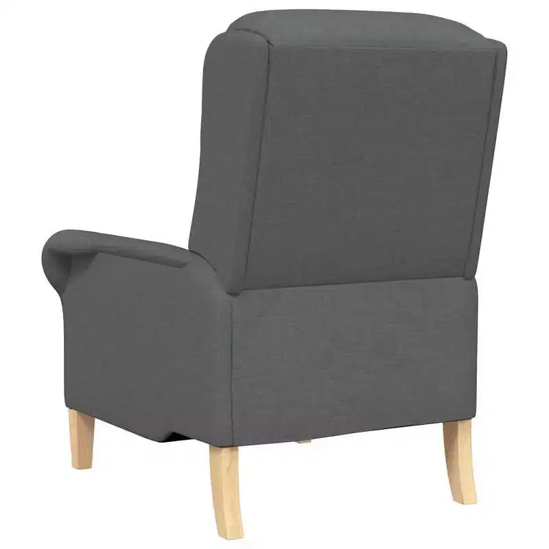 Fauteuil en tissu, cadre en bois composite 76 × 94 × 102 cm