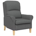 Fauteuil en tissu, cadre en bois composite 76 × 94 × 102 cm