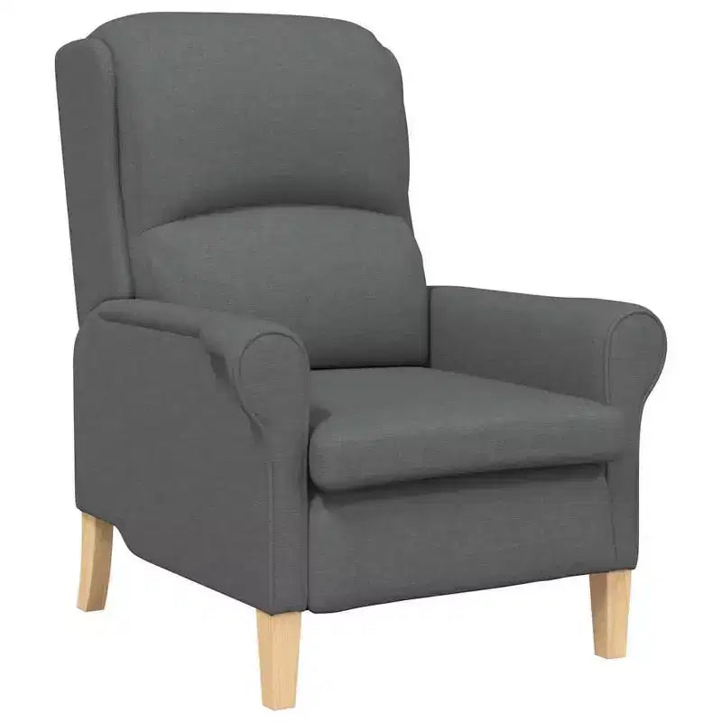 Fauteuil en tissu, cadre en bois composite 76 × 94 × 102 cm